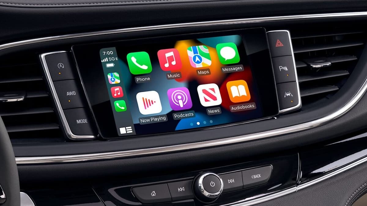 Buick Apple CarPlay interface