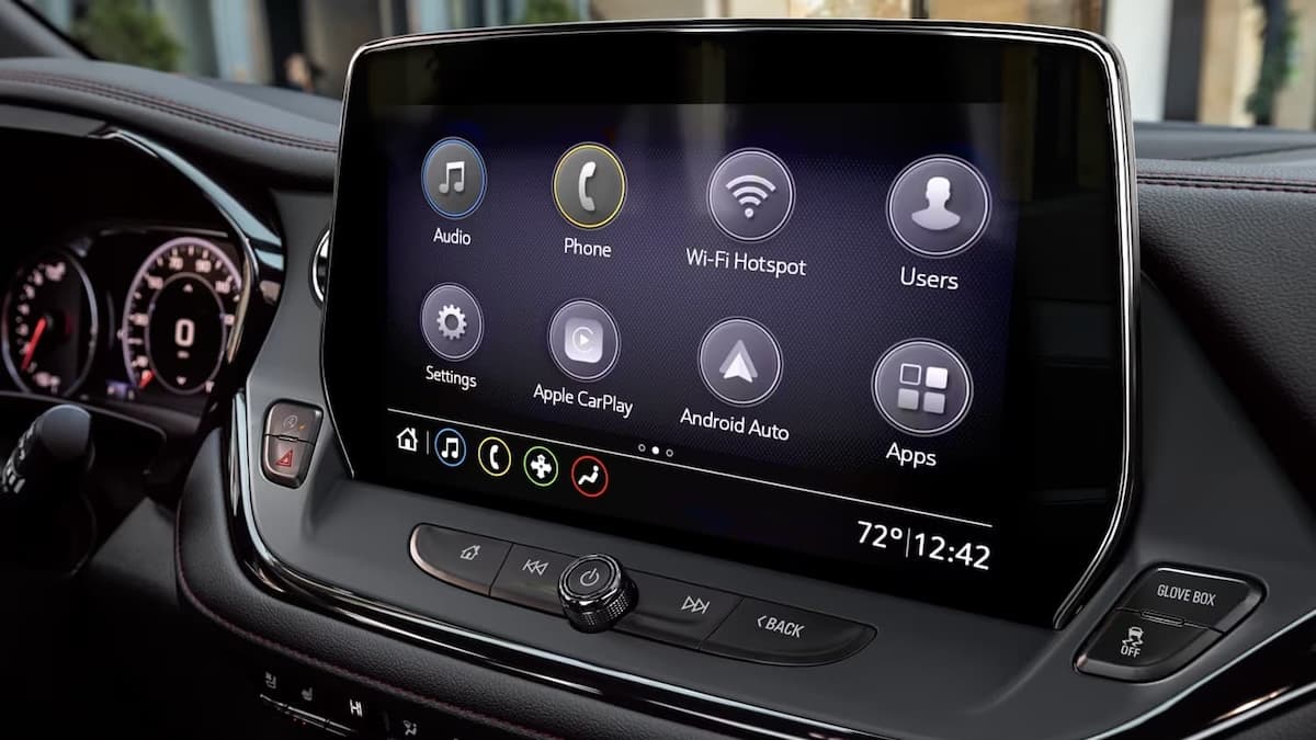 Chevrolet Android Auto interface